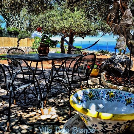 Villa Cala Bianca Castellammare del Golfo Exteriör bild